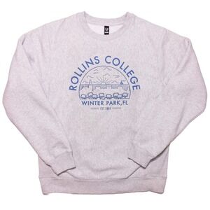 USCAPE Rollins College Tars Winter Park Florida Sweatshirt Reverse Weave Large L